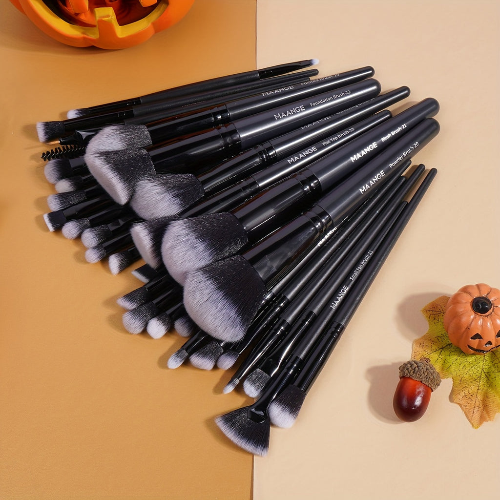 Ensemble complet de 30 pinceaux de maquillage professionnels, poils doux, pinceau à fard à joues synthétique de qualité supérieure, etc.