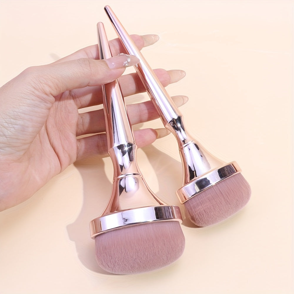 Ensemble de 9 pinceaux de maquillage, de forme ovale, poils en nylon, non parfumé, tous les types de peau