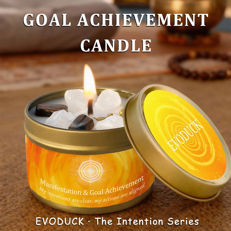 Scented Candles 3oz Law of Attraction New Beginnings Manifestation Energy Boosting Christmas Home Decoration Candle Holders Gift