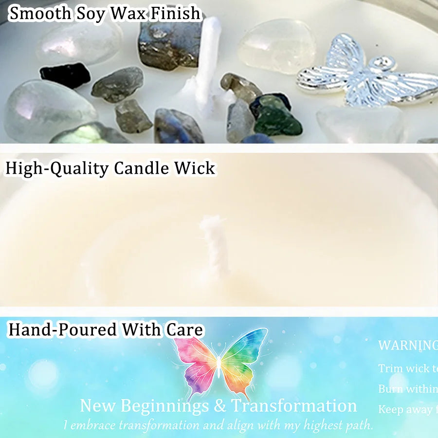 Scented Candles 3oz Law of Attraction New Beginnings Manifestation Energy Boosting Christmas Home Decoration Candle Holders Gift