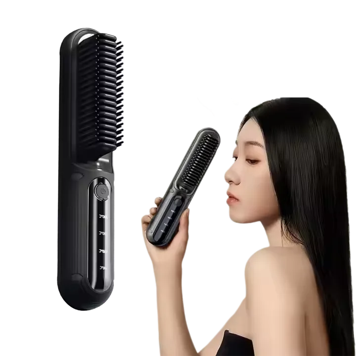 Outils à cheveux en céramique rechargeables par USB, fer à lisser sans fil à chauffage rapide