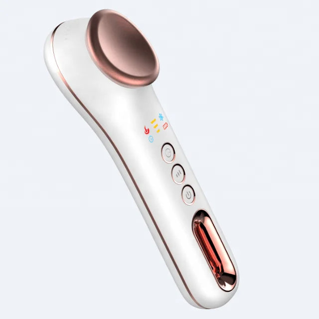 Eye Massager with Heat compression Hot and Cold Therapy Vibration Handheld Eye Care Beauty Device