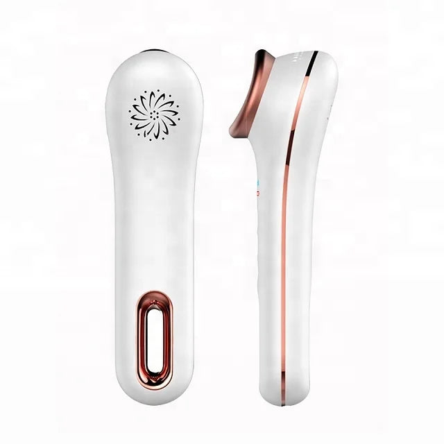 Eye Massager with Heat compression Hot and Cold Therapy Vibration Handheld Eye Care Beauty Device