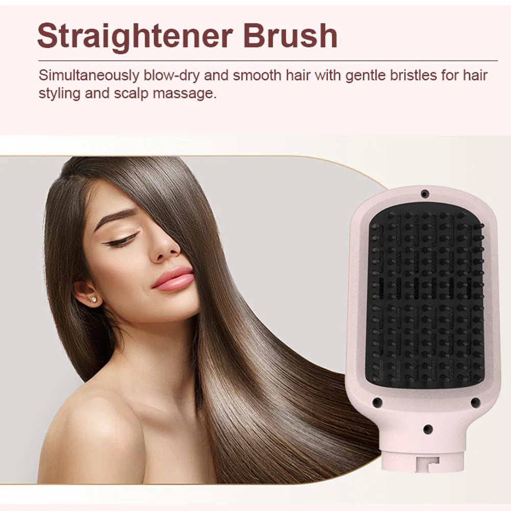 Professional Lightweight 5-in-1 Hair Dryer Styler Electric Hot Cold Air Multifunctional Design for All Hair Types Travel