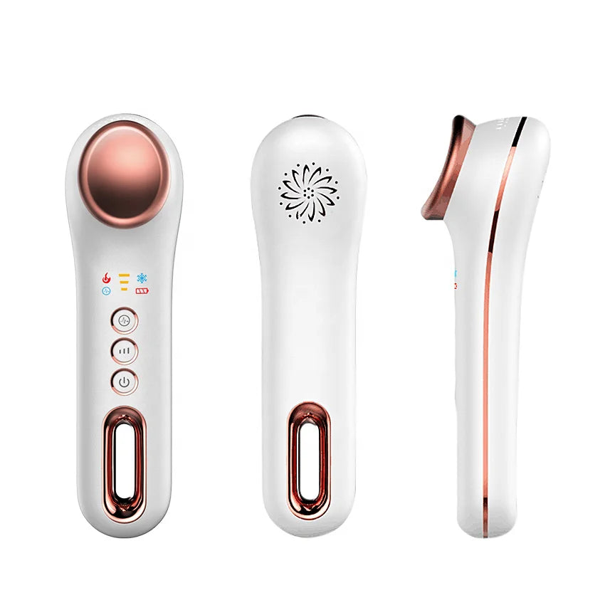 Eye Massager with Heat compression Hot and Cold Therapy Vibration Handheld Eye Care Beauty Device