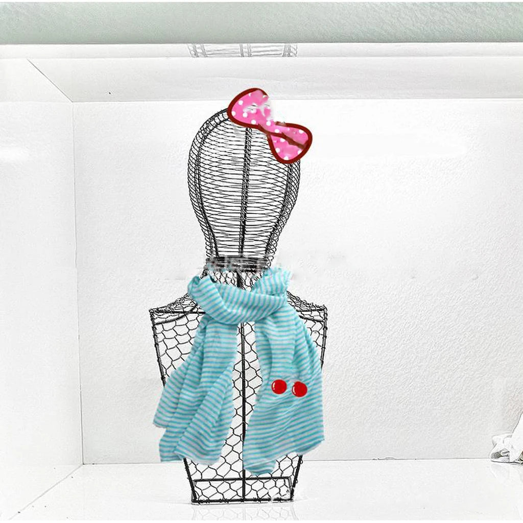 Detachable Metal Display Stand Mannequin HeadWig Stand Hat Cap Scarfs Holder Foldable Multi-Purpose Wig Head Stand Storage Rack