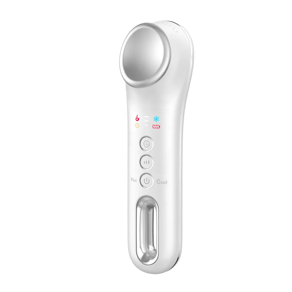 Eye Massager with Heat compression Hot and Cold Therapy Vibration Handheld Eye Care Beauty Device