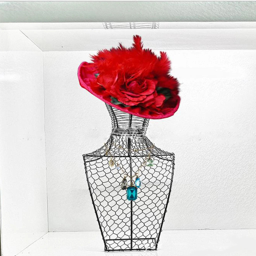 Detachable Metal Display Stand Mannequin HeadWig Stand Hat Cap Scarfs Holder Foldable Multi-Purpose Wig Head Stand Storage Rack