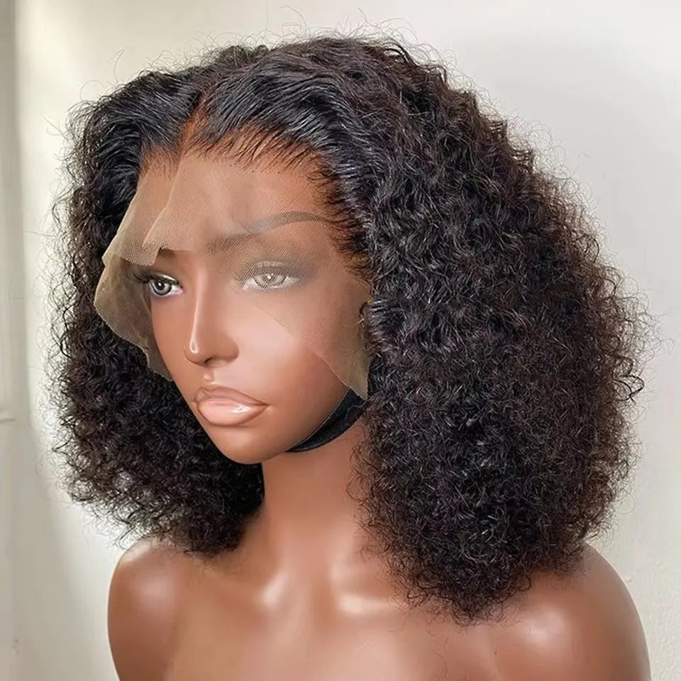 Short Bob Wigs Human Hair Lace Front HD Lace Frontal Wigs Raw Brazilian Virgin Human Hair Vendors Hair Wigs