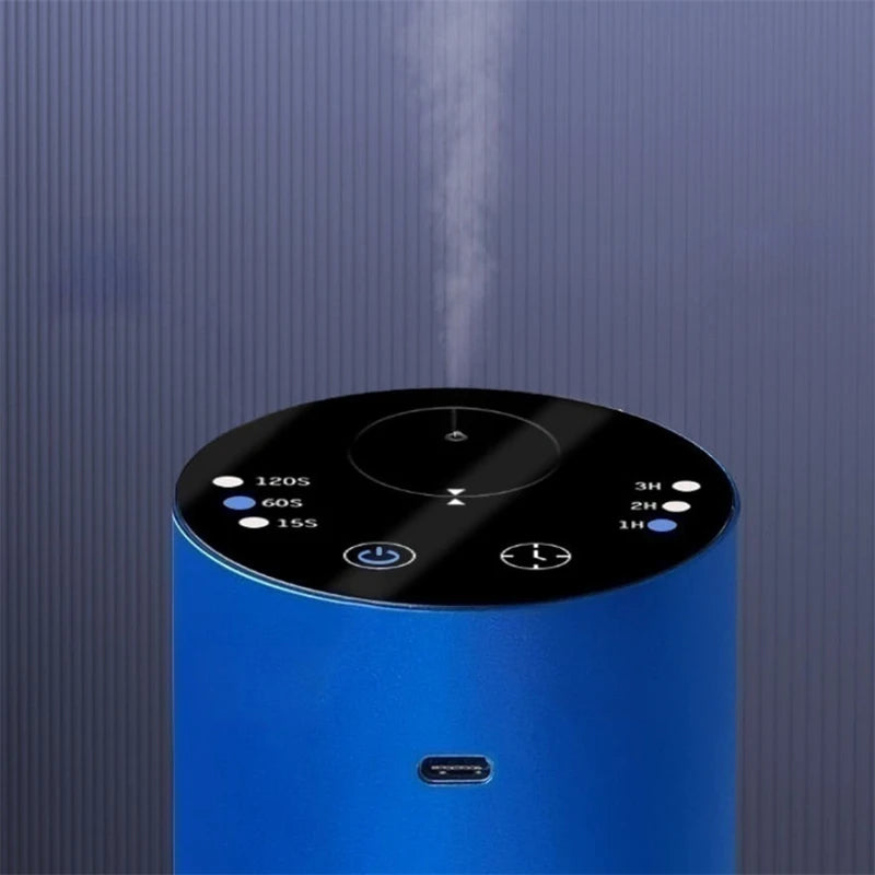 Russia Car Condensing Aroma Diffusers Pure Essential Oil Cool Fog Diffuser USB Power Cylindrical Oblique Section Simple Style