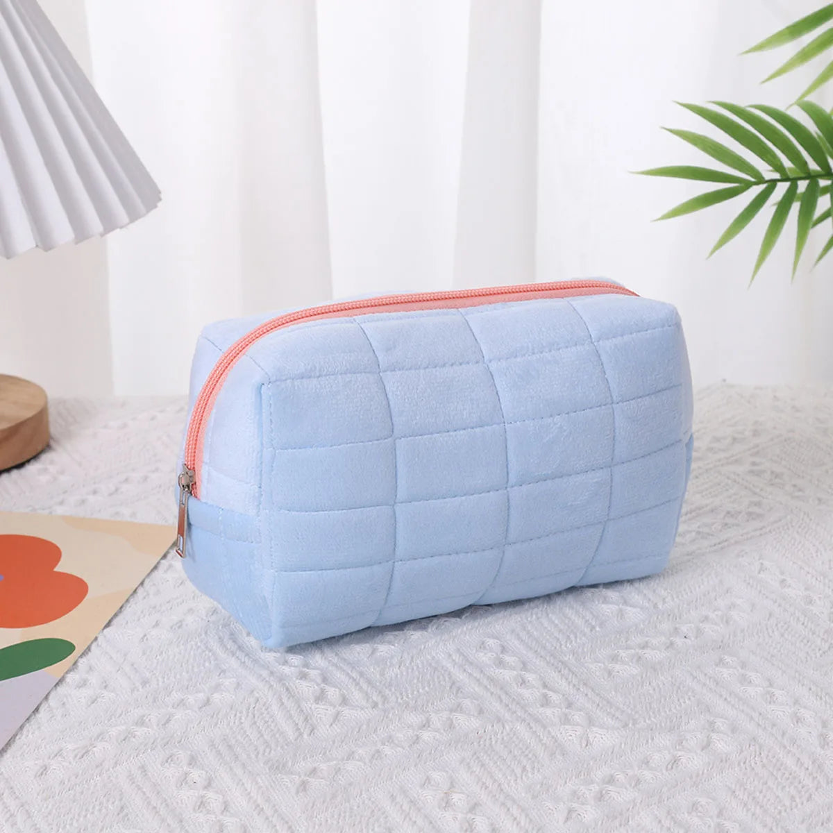 Makeup bag, pillow storage, high-end sense, large-capacity storage bag