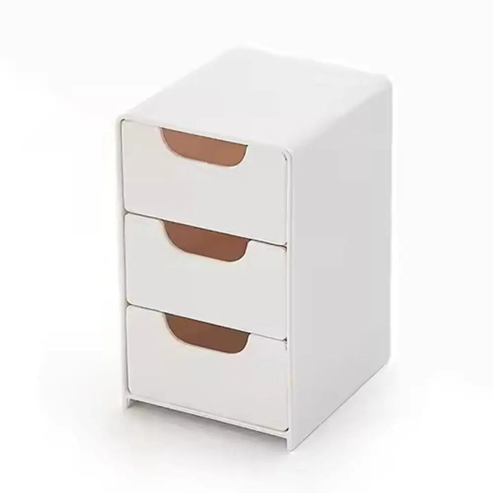 Mini boîte de rangement Petite boîte de rangement à tiroir Boîte de rangement de style tiroir à grille en couches Boîte de rangement à plusieurs niveaux Organisateur de bureau avec tiroirs