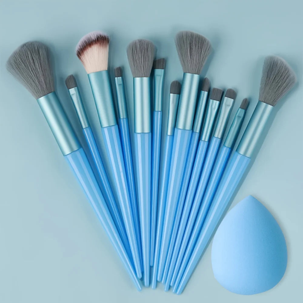 Ensemble de pinceaux de maquillage 13/33pcs Kit de pinceaux de maquillage professionnels doux