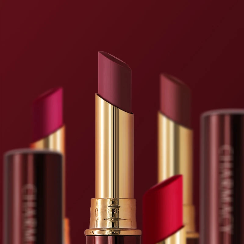 Long-Durable Rouge à lèvres nude mat imperméable Velours coréen de luxe Facile à porter Rouge à lèvres pour femmes Maquillage Cosmétique