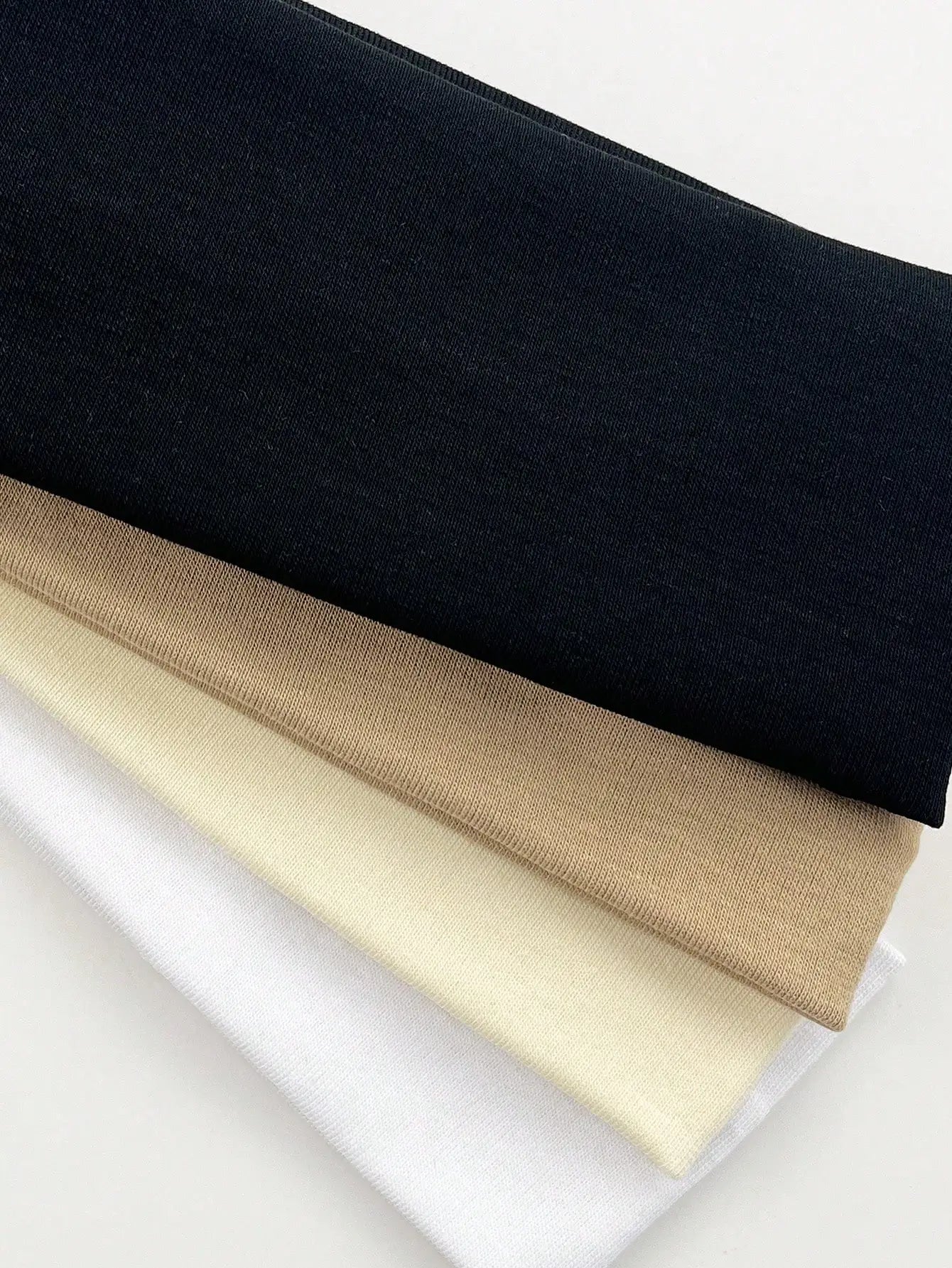 4Pcs/Set Fashion Knitted Hair Bands Women Solid Color Wide Elastic Headband Sport Yoga Hairband Soft Wash Face Makeup Headwrap