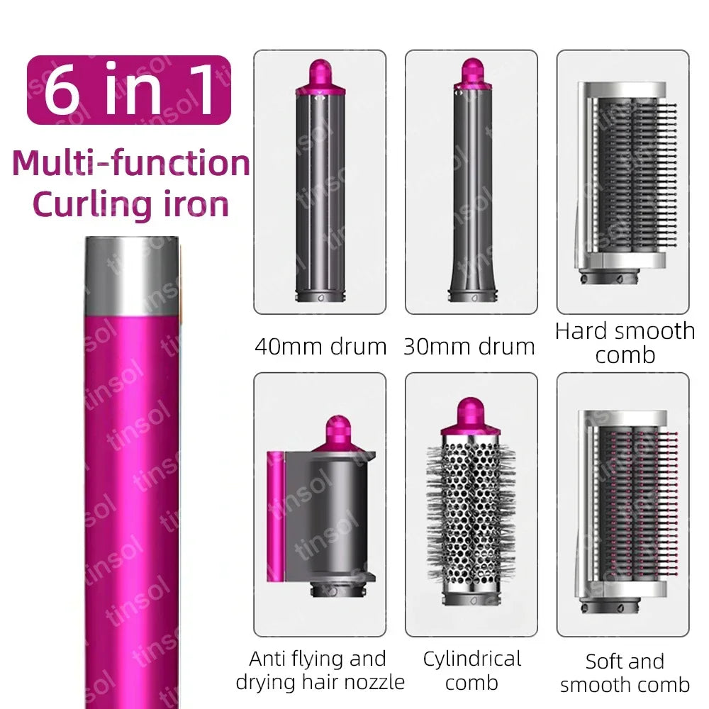Tinsol 6 in1 Detachable with Comb AttachmentBlow DryerWith Comb for Voluminous Styles - Achieve Salon-Like Results at Home