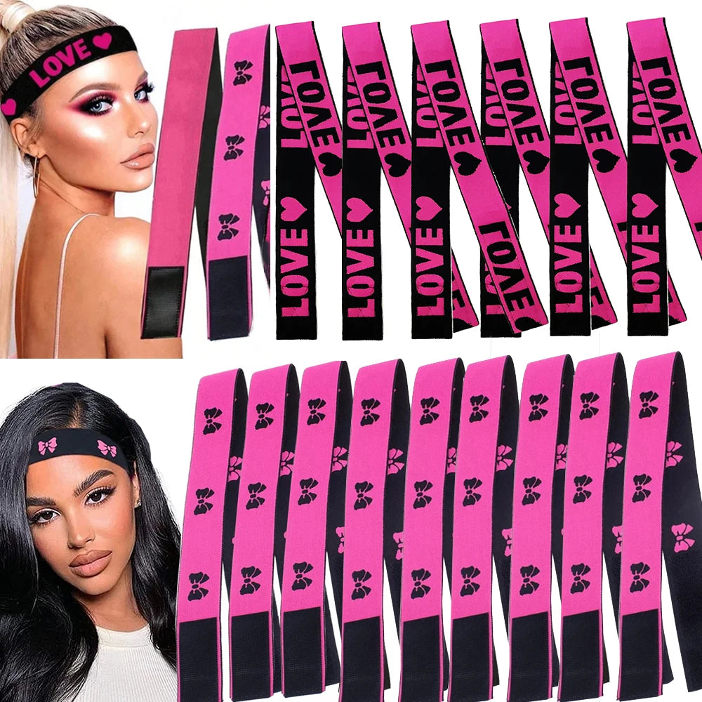 2/3/5pcs Elastic Bands for Wig, Adjustable Lace Front Wig Edge Melting Bands for Women, No Slip Magic Buckle Melting Multicolor