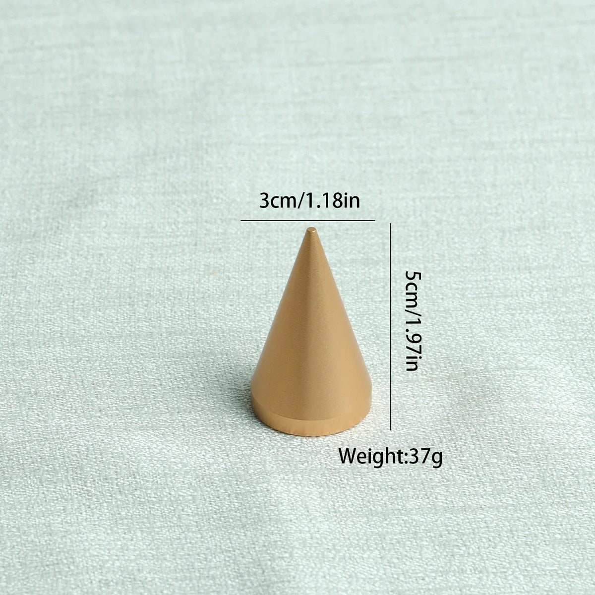 Beige Jewelry Display Props with Metal Base Earring Necklace Organizer Holder Jewelry Counter Earrings Rings Display Stand