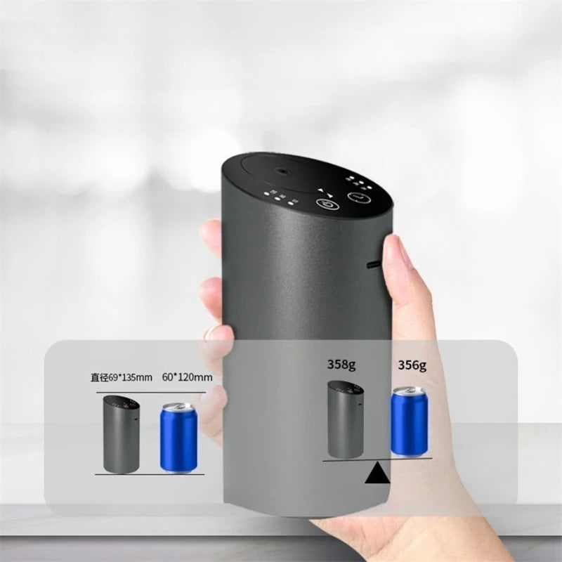 Russia Car Condensing Aroma Diffusers Pure Essential Oil Cool Fog Diffuser USB Power Cylindrical Oblique Section Simple Style