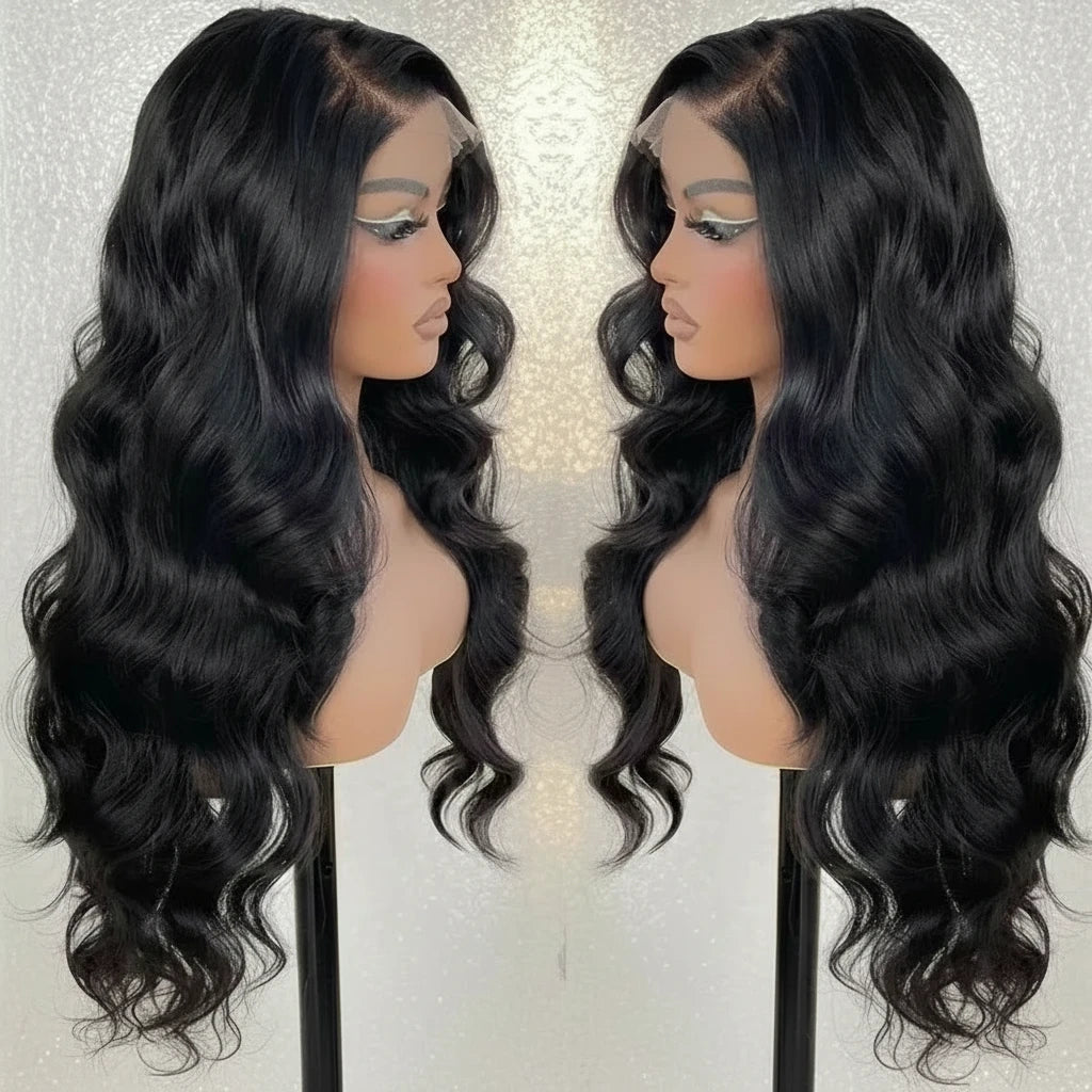 30 32 pouces Body Wave Perruques de cheveux humains 13x6 Hd Lace Front Wig cheveux humains 13x4 360 Lace Frontal Wigs 4x4 Lace Closure Perruque pour femmes