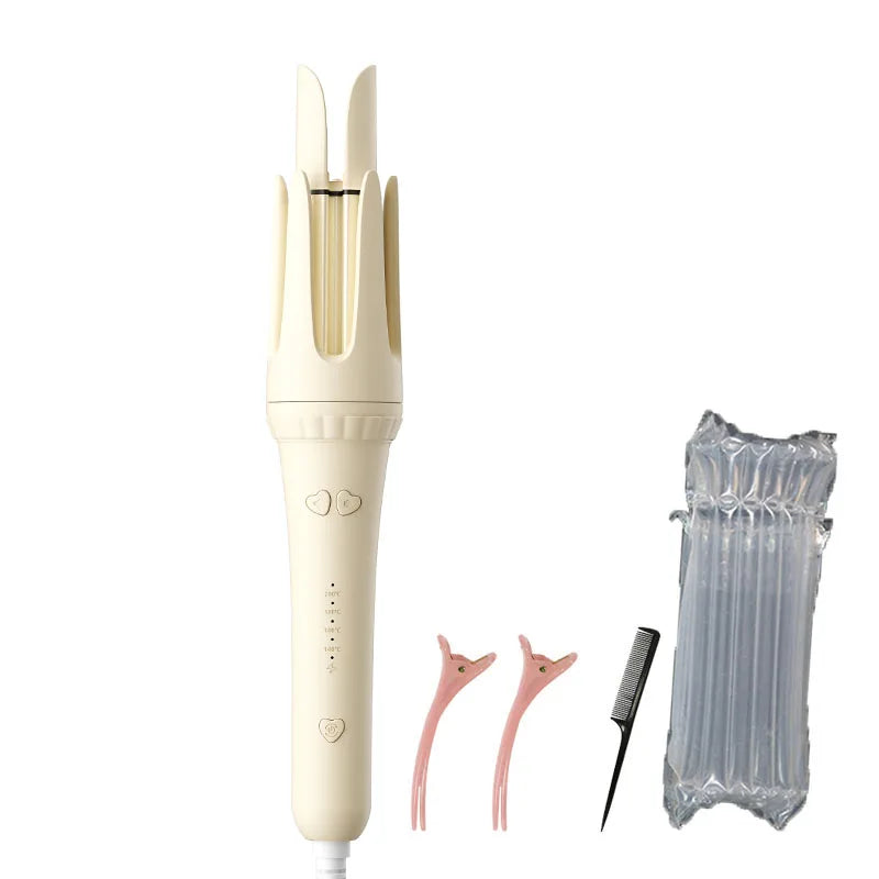 Fer à friser à friser 32mm Baguette à friser Pinces bouclées professionnelles Outil de coiffure de salon électrique en céramique Petit fer à sertir