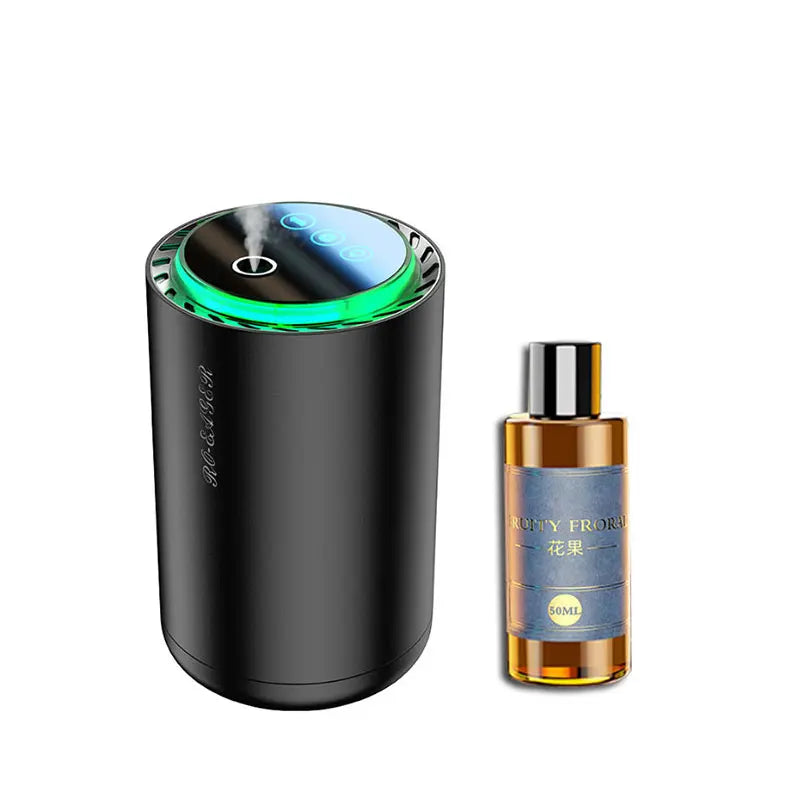 Car Perfume Diffuser Smart Air Freshener Automatic Spraying 1200MAH Touch Screen Auto Essential Oil Aromatherapy Remove Odors