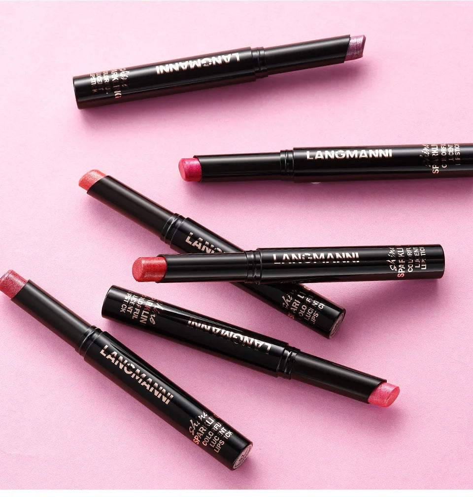 10 couleurs design rouge à lèvres pack unique rouge à lèvres couleur durable brillant à lèvres