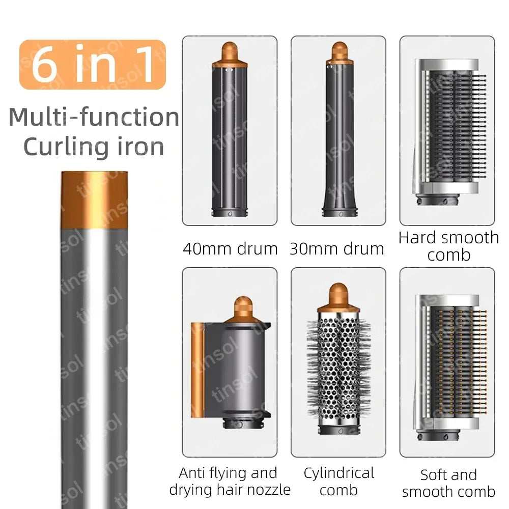 Tinsol 6 in1 Detachable with Comb AttachmentBlow DryerWith Comb for Voluminous Styles - Achieve Salon-Like Results at Home