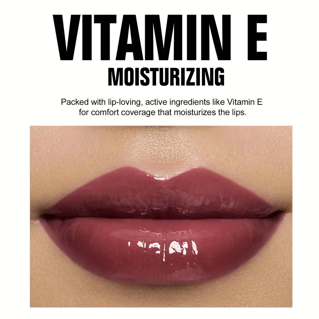 Hydrating Crystal Lip Oil - Plumping & Moisturizing Gloss with Tinted Shades for All Skin Types