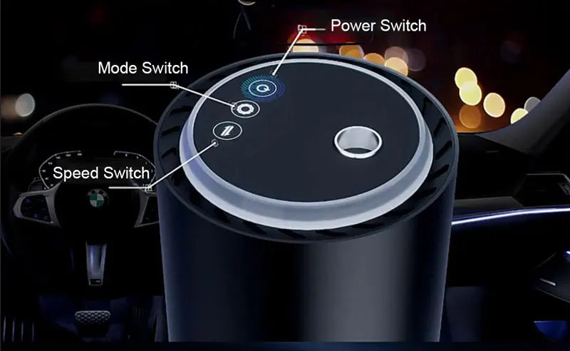 Car Perfume Diffuser Smart Air Freshener Automatic Spraying 1200MAH Touch Screen Auto Essential Oil Aromatherapy Remove Odors