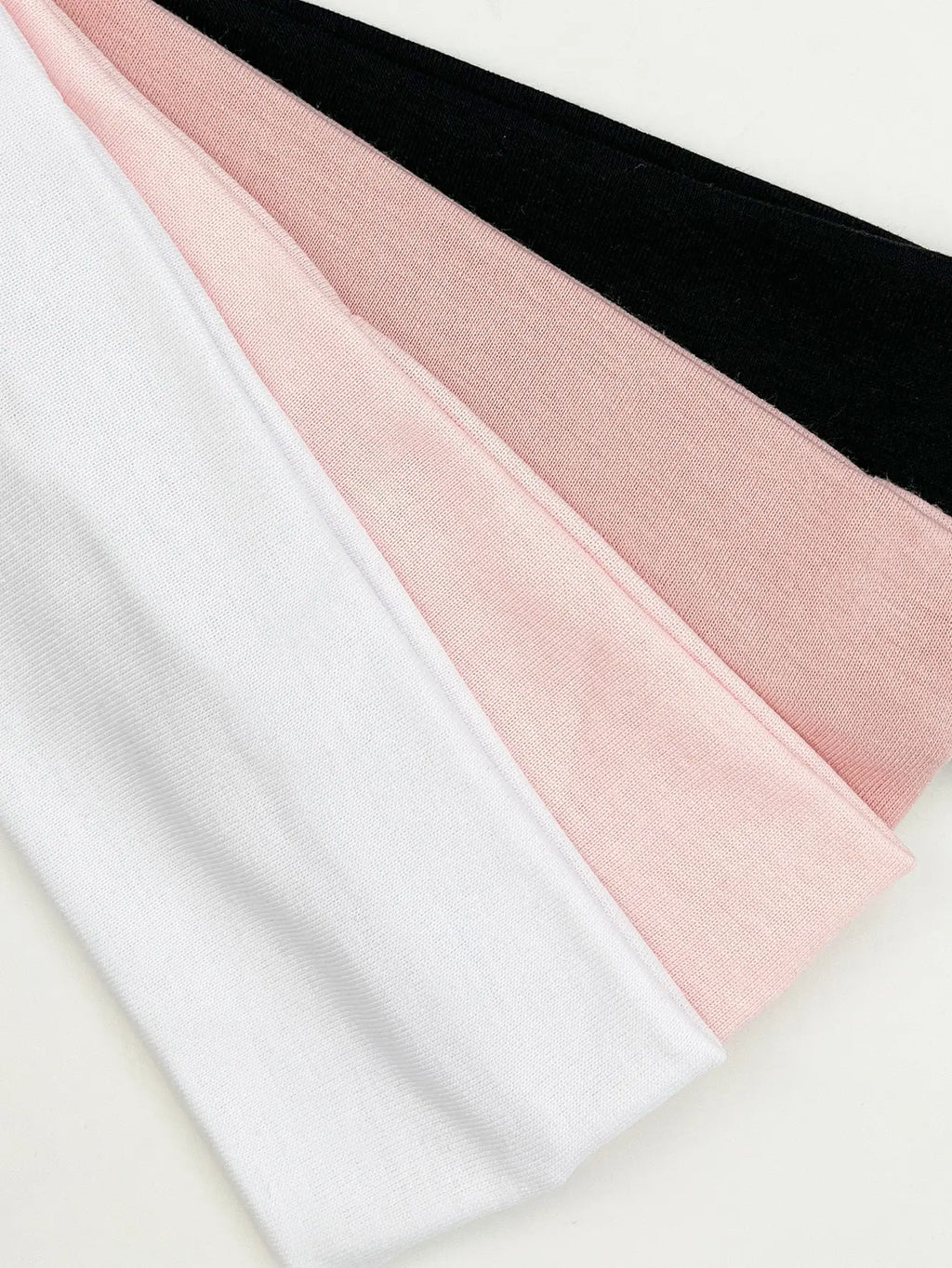 4Pcs/Set Fashion Knitted Hair Bands Women Solid Color Wide Elastic Headband Sport Yoga Hairband Soft Wash Face Makeup Headwrap