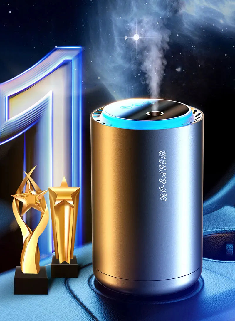 Car Perfume Diffuser Smart Air Freshener Automatic Spraying 1200MAH Touch Screen Auto Essential Oil Aromatherapy Remove Odors
