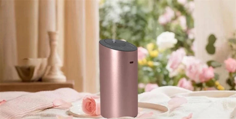 Russia Car Condensing Aroma Diffusers Pure Essential Oil Cool Fog Diffuser USB Power Cylindrical Oblique Section Simple Style