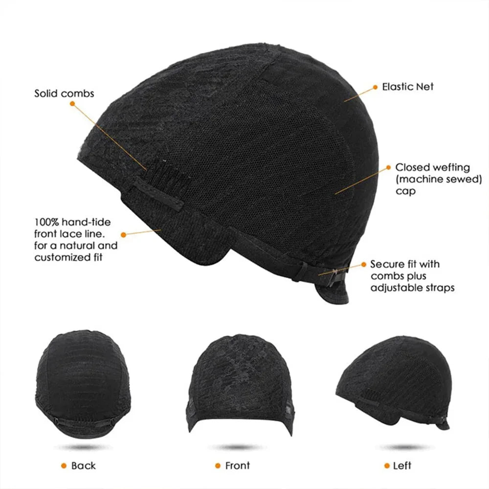 Perruque courte coupée en lutin Cheveux humains  Perruques avec frange