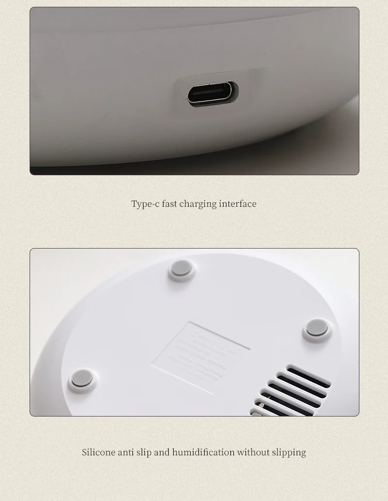 High Quality Aroma Diffuser Essential Oil Lamp 200ml USB Portable Air Humidifier with Color Flame Night Light