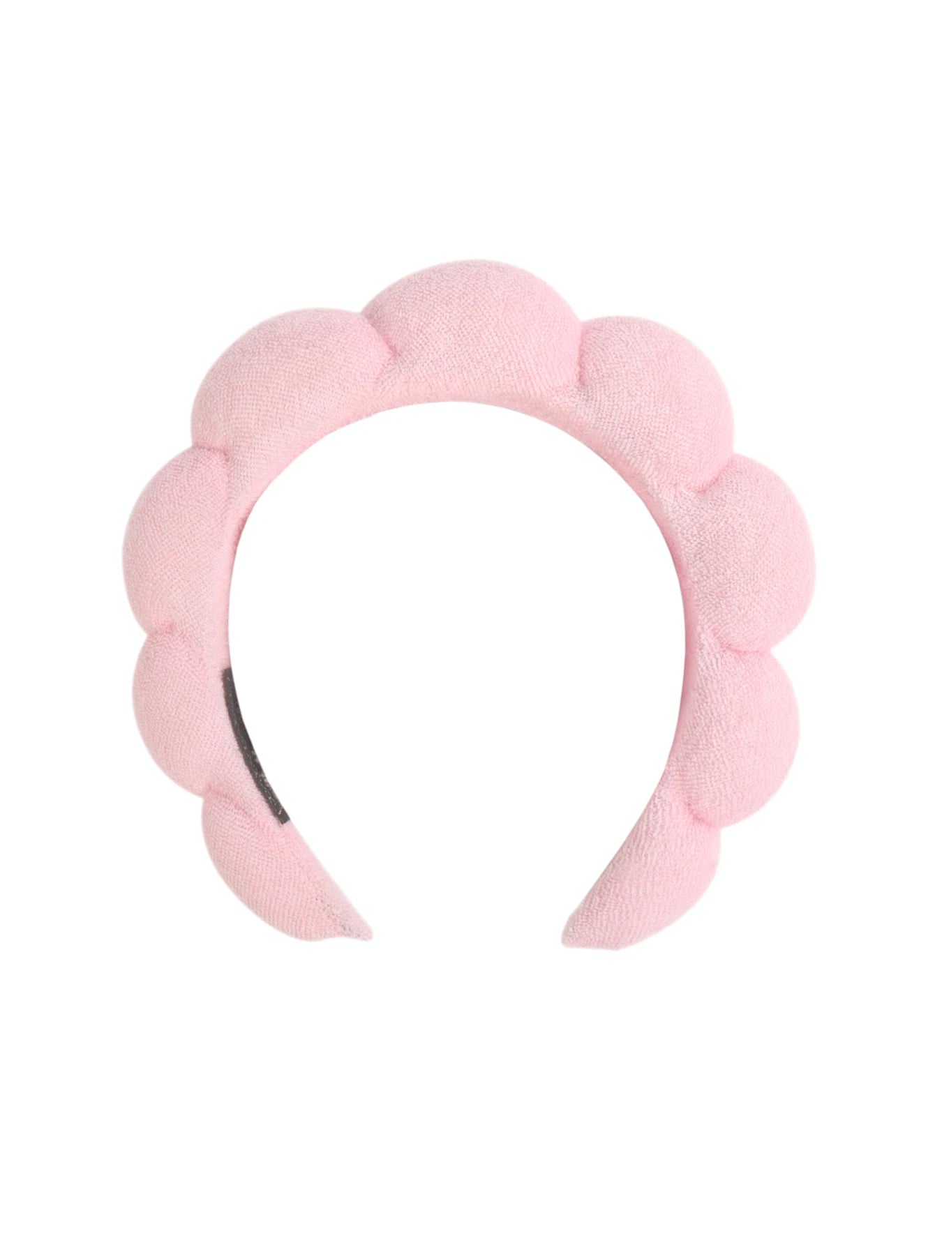 3Pcs Fashion Microfiber Washing Wristbands Scrunchies Puffy Headband Spa Bubble Headband for Washing Face Makeup Shower Skincare