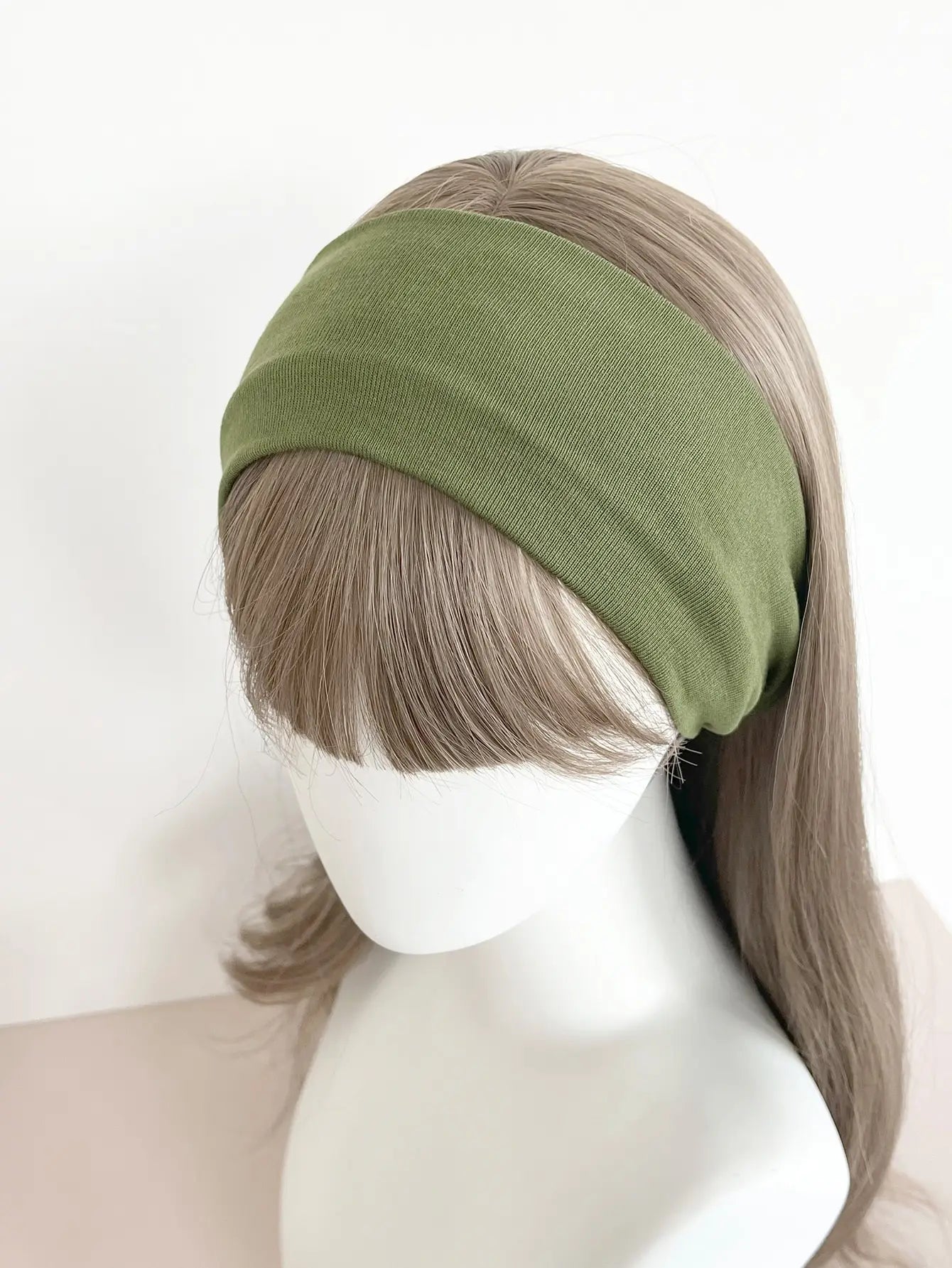 4Pcs/Set Fashion Knitted Hair Bands Women Solid Color Wide Elastic Headband Sport Yoga Hairband Soft Wash Face Makeup Headwrap