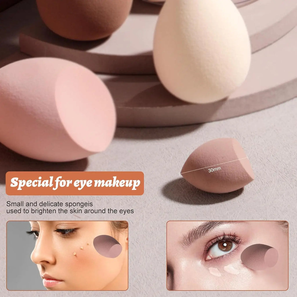 Pinceaux de maquillage 8-29 pièces Kit de maquillage Professionnel Femmes Cosmétique Brosse à poudre  Fond à paupières etc.