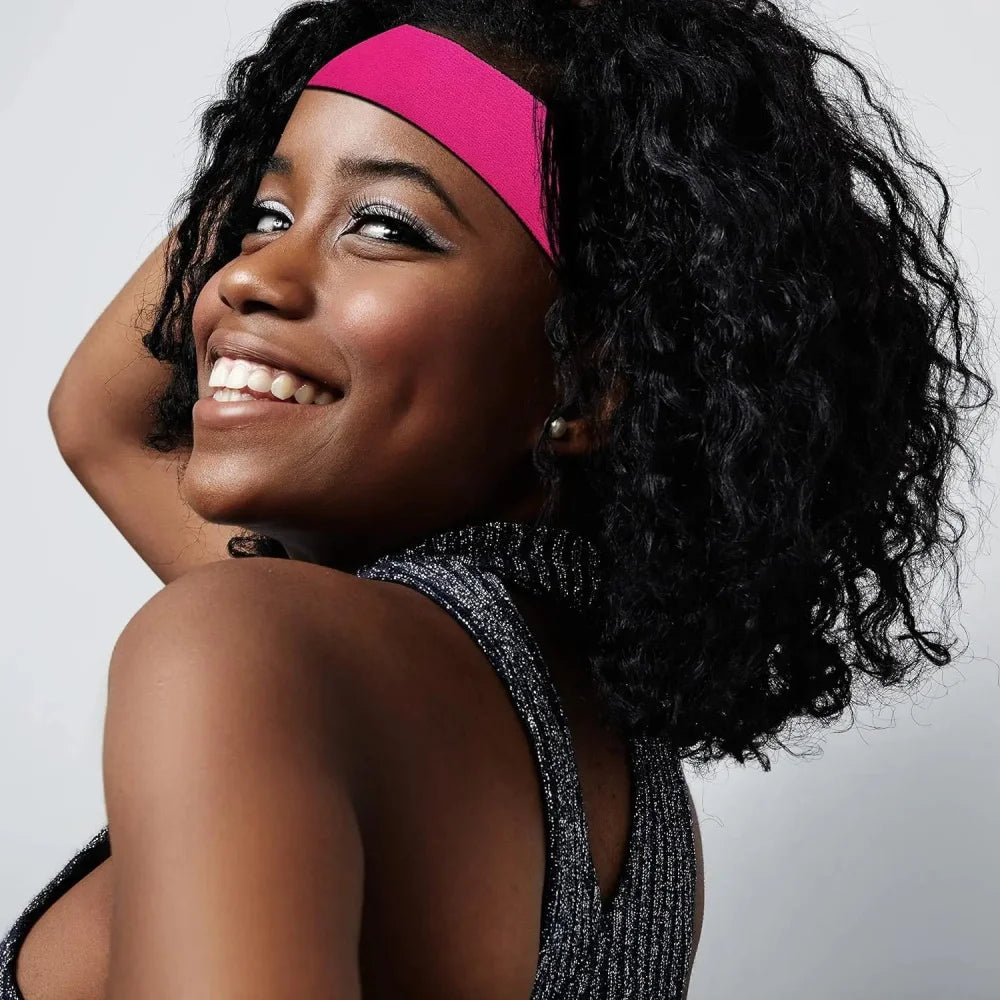 2/3/5pcs Elastic Bands for Wig, Adjustable Lace Front Wig Edge Melting Bands for Women, No Slip Magic Buckle Melting Multicolor