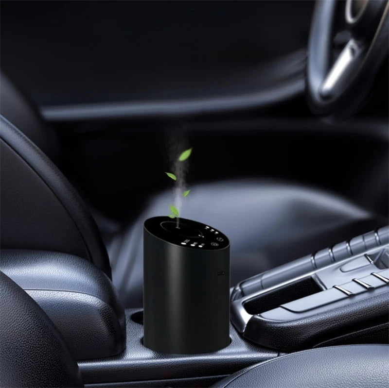 Russia Car Condensing Aroma Diffusers Pure Essential Oil Cool Fog Diffuser USB Power Cylindrical Oblique Section Simple Style