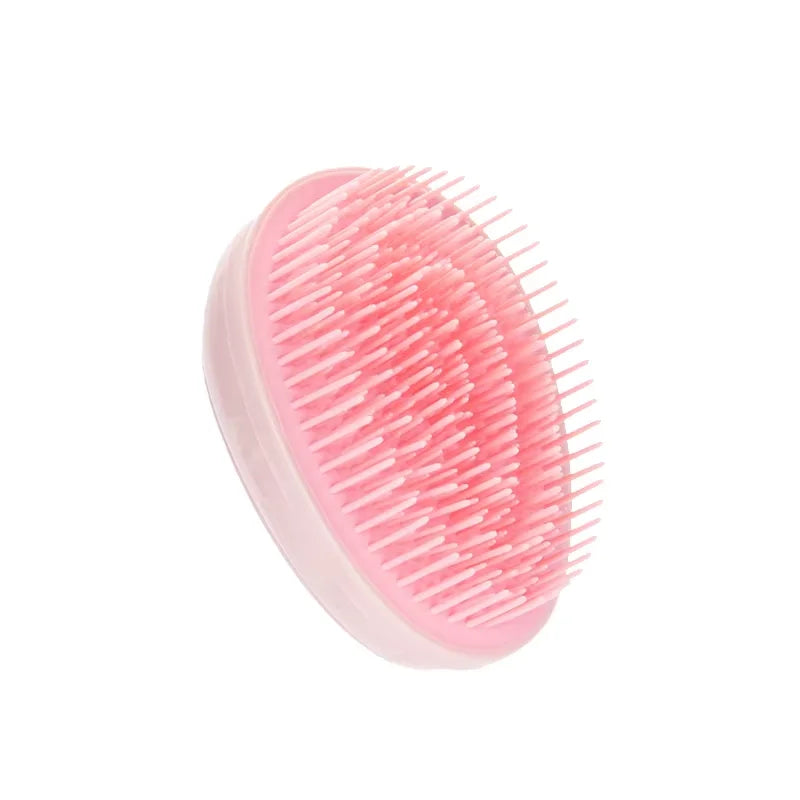Mini brosse à cheveux démêlante Oeuf Brosses à cheveux en forme ronde Peignes à lisser les cheveux anti-nouage Massage antistatique Outils de soins capillaires