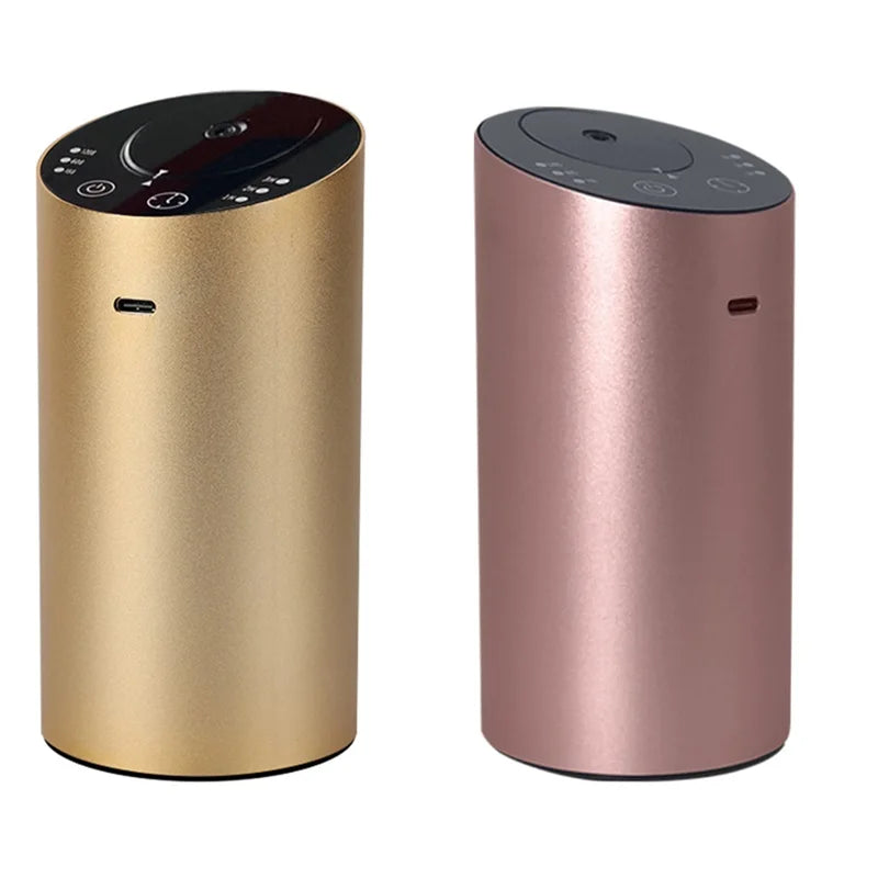 Russia Car Condensing Aroma Diffusers Pure Essential Oil Cool Fog Diffuser USB Power Cylindrical Oblique Section Simple Style