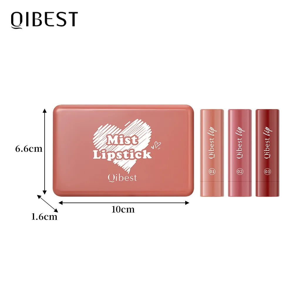 6PCS Ensemble de crayons de rouge à lèvres mats qui durent Twist-Up