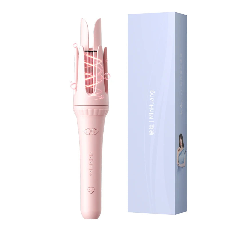 Fer à friser à friser 32mm Baguette à friser Pinces bouclées professionnelles Outil de coiffure de salon électrique en céramique Petit fer à sertir