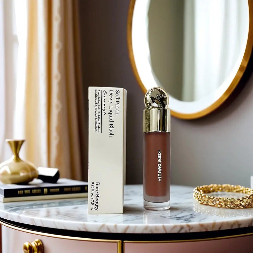 Rose Beauty Soft-Illuminating Powder Blush Liquid blush Waterproof Hydrating Glides On Smoothly For Natural Look Face Highlighte