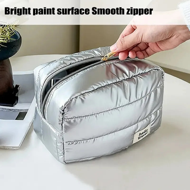 Large Capacity Travel Makeup Bag Fashion Portable Multifunctional Cosmetic Bag Waterproof Toiletry  Storage Organizer Bag
