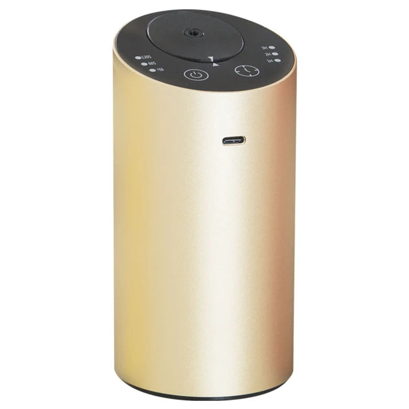 Russia Car Condensing Aroma Diffusers Pure Essential Oil Cool Fog Diffuser USB Power Cylindrical Oblique Section Simple Style