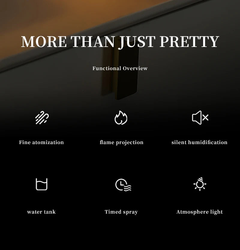 High Quality Aroma Diffuser Essential Oil Lamp 200ml USB Portable Air Humidifier with Color Flame Night Light