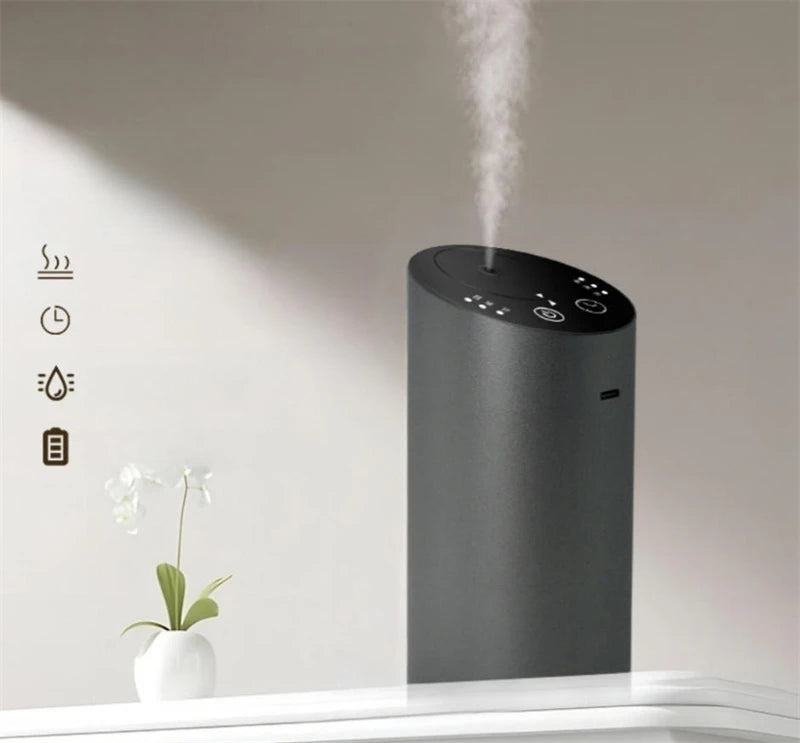 Russia Car Condensing Aroma Diffusers Pure Essential Oil Cool Fog Diffuser USB Power Cylindrical Oblique Section Simple Style