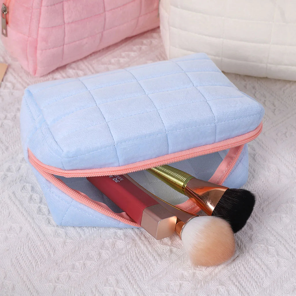 Makeup bag, pillow storage, high-end sense, large-capacity storage bag